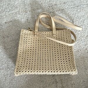 Clare V. Petit Simple Tote in Cream